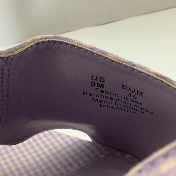 Circus NY Miranda Lilac Checkered Platform Sandals