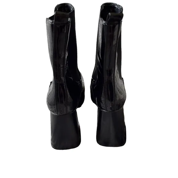 Circus NY Stace High Boot Black Size 9 Platform Block Heel Round Toe