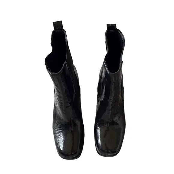 Circus NY Stace High Boot Black Size 9 Platform Block Heel Round Toe