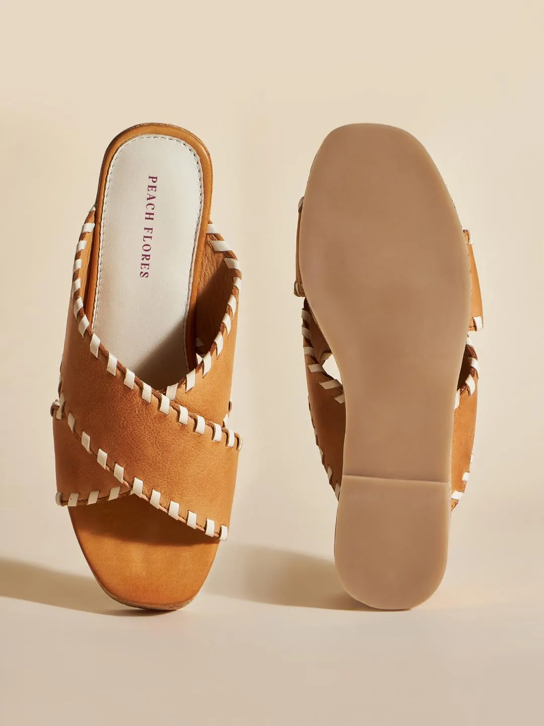 Clarisse Leather Wedge