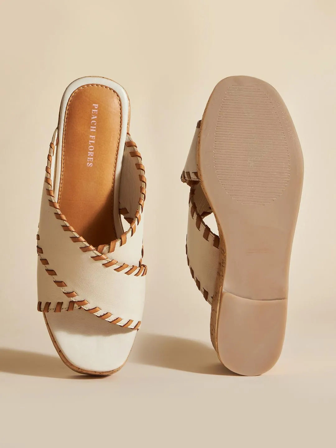 Clarisse Leather Wedge