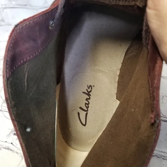Clarks bushacre chukka ankle boots