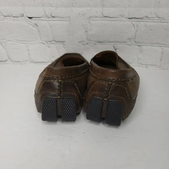 Clarks Collection‎ Men's Driving Loafers Shoes Size 7.5 Leather Brown