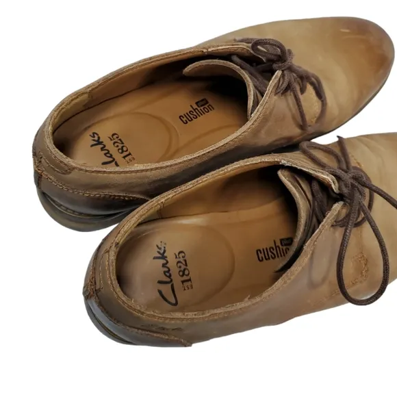 Clarks leather Oxford men's dress shoes