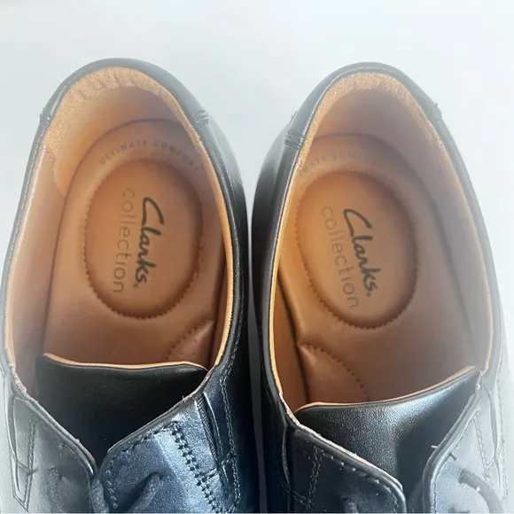 Clark’s Men’s Tilden Black‎ Dress Shoes, size 11 =