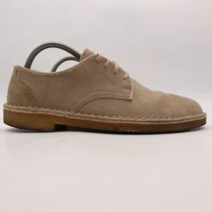 Clark’s Originals x Supreme Tan Suede Men's 8.5 Lace Up Dress Shoes Crepe Sole