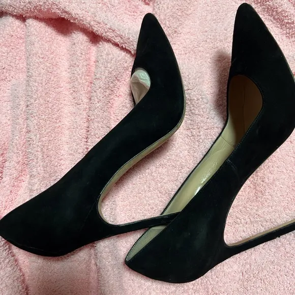 Classic sexy - Manolo Blahnik Stiletto BB 105 suede Heel Pumps VGUC 39 black