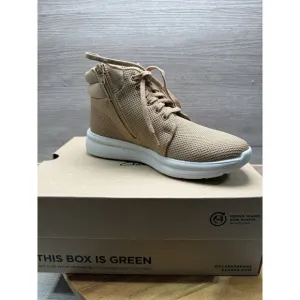 CLOUDSTEPPERS by Clarks Washable Knit Boots Ezera Tie Sand Womens 5