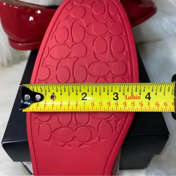 Coach ELAINA BALLET size 10 woman shoes