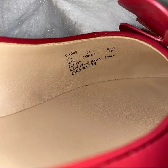 Coach ELAINA BALLET size 9.5 woman shoes New in box