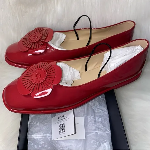 Coach ELAINA BALLET size 9.5 woman shoes New in box