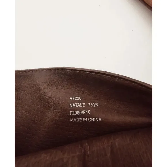 Coach Natale Brown Suede Leather Buckle Pull On Tall Knee High Riding Boots 7.5
