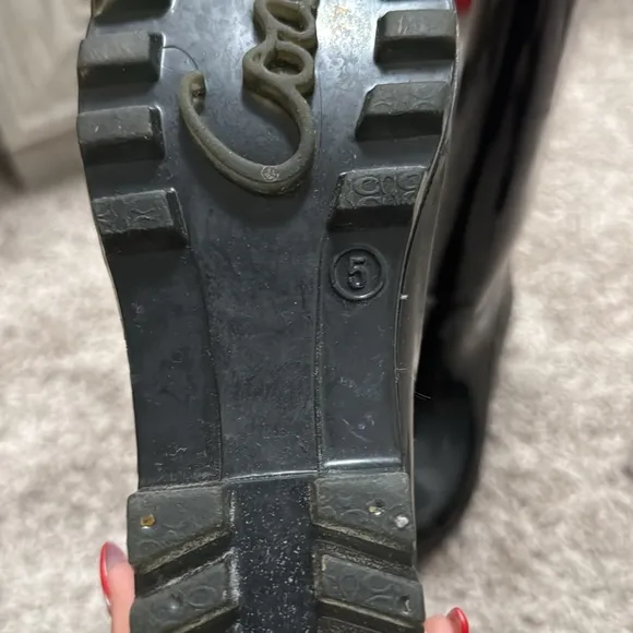COACH water boots