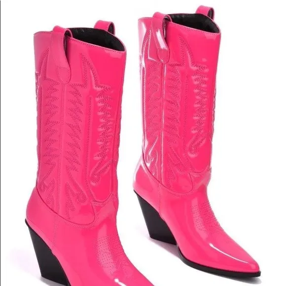 Coachella Starburst Cowgirl Boots