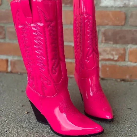 Coachella Starburst Cowgirl Boots