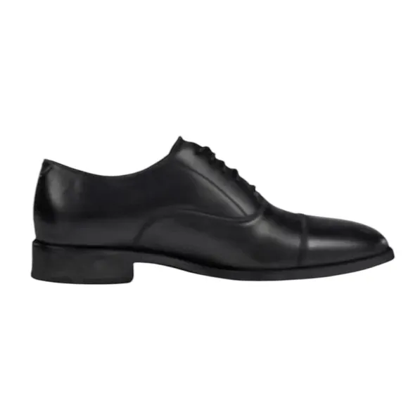Cole Haan Black Hawthorne Cap Toe Men’s Dress Shoes 10