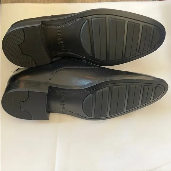 Cole Haan Black Hawthorne Cap Toe Men’s Dress Shoes 10