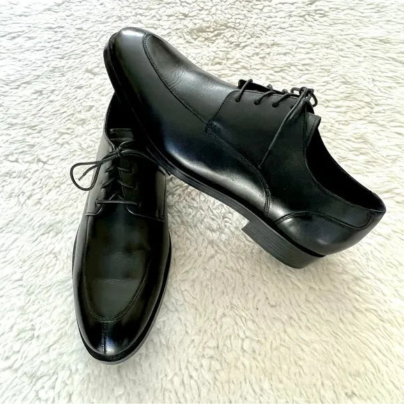 Cole Haan Black Leather Lace Up/Oxford Dress Shoes Size 10 M