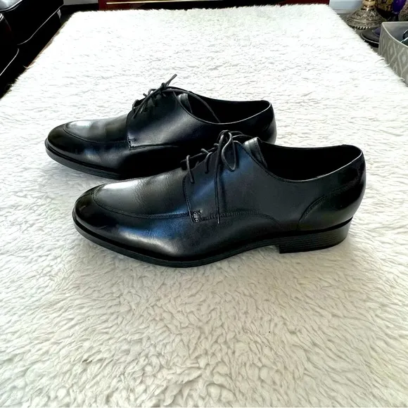 Cole Haan Black Leather Lace Up/Oxford Dress Shoes Size 10 M