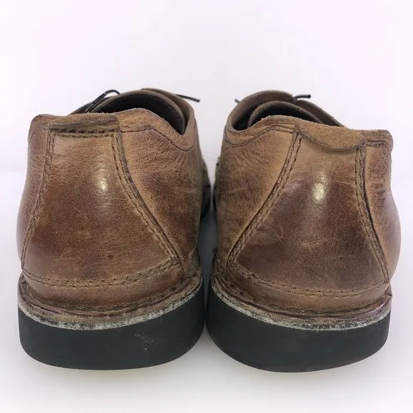 Cole Haan Brown Leather Cap Toe Oxford Dress Shoes Size 10