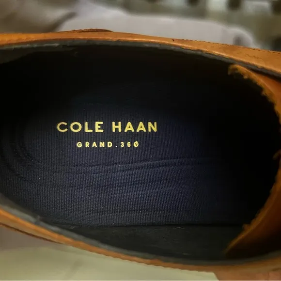 Cole Haan Brown Leather Dress Shoes