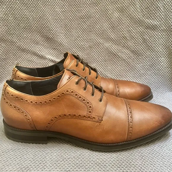 Cole Haan Brown Leather Dress Shoes