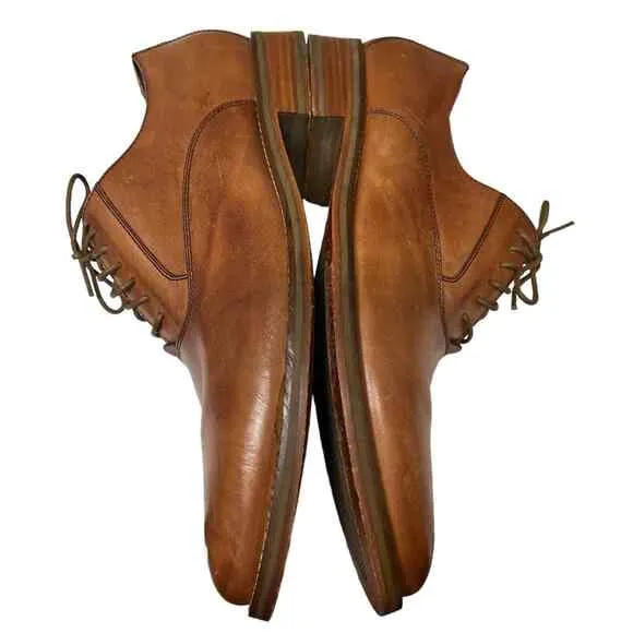 Cole Haan Brown Leather Oxford Dress Shoes Size 11