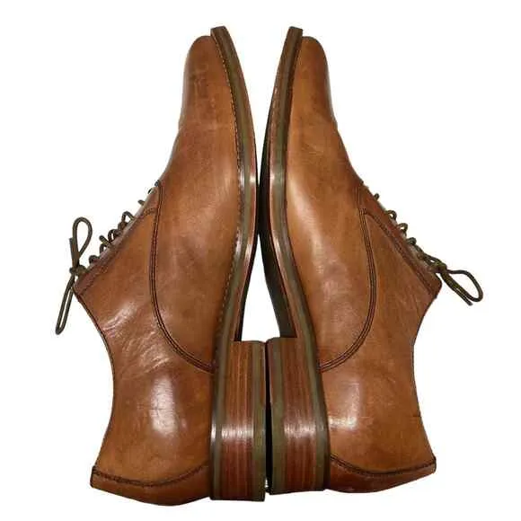 Cole Haan Brown Leather Oxford Dress Shoes Size 11