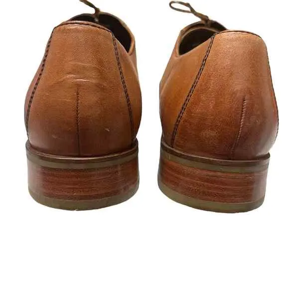 Cole Haan Brown Leather Oxford Dress Shoes Size 11