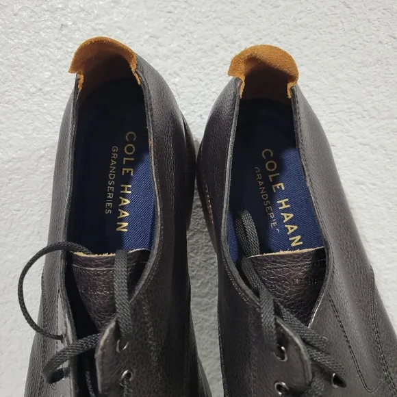 Cole Haan C32693 7 Day Oxfords Dress Shoes Grand Series Black Leather 11