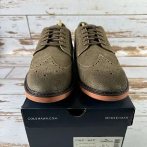 Cole Haan C38291 Go To Wing Oxford CH Truffle Suede Size 9.5 ￼