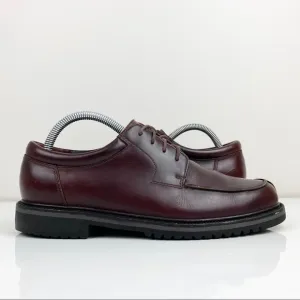 Cole Haan Country Men’s Burgandy Leather Oxfords Split Toe Shoes Size 8.0 M