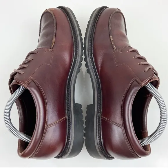 Cole Haan Country Men’s Burgandy Leather Oxfords Split Toe Shoes Size 8.0 M