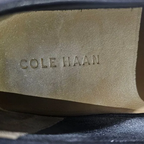 COLE HAAN Driving Loafers Shoes Somerset Venetian II Black - Size 12