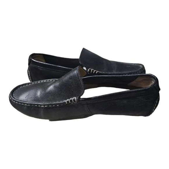 COLE HAAN Driving Loafers Shoes Somerset Venetian II Black - Size 12