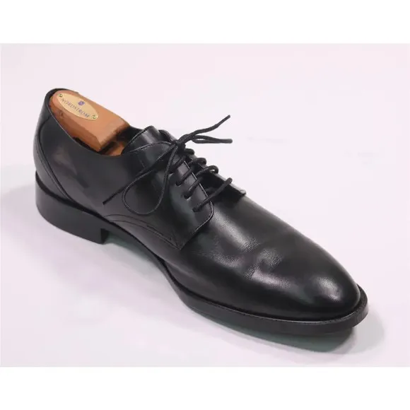 Cole Haan Grand Hawthorne Black Plain Toe Oxford Dress Shoes Men's 11.5
