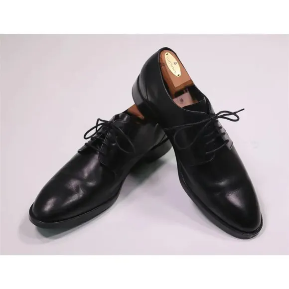 Cole Haan Grand Hawthorne Black Plain Toe Oxford Dress Shoes Men's 11.5
