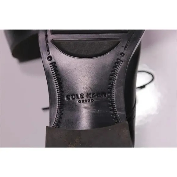 Cole Haan Grand Hawthorne Black Plain Toe Oxford Dress Shoes Men's 11.5