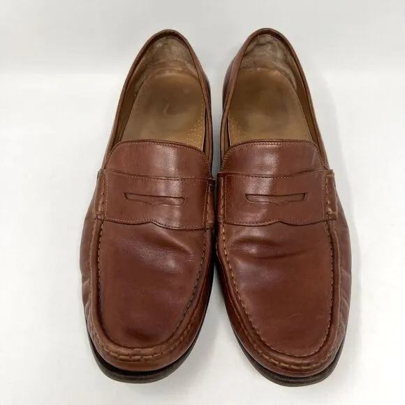 Cole Haan Grand OS Aiden British Tan C22771 Penny Loafers Shoes Men’s Size 14