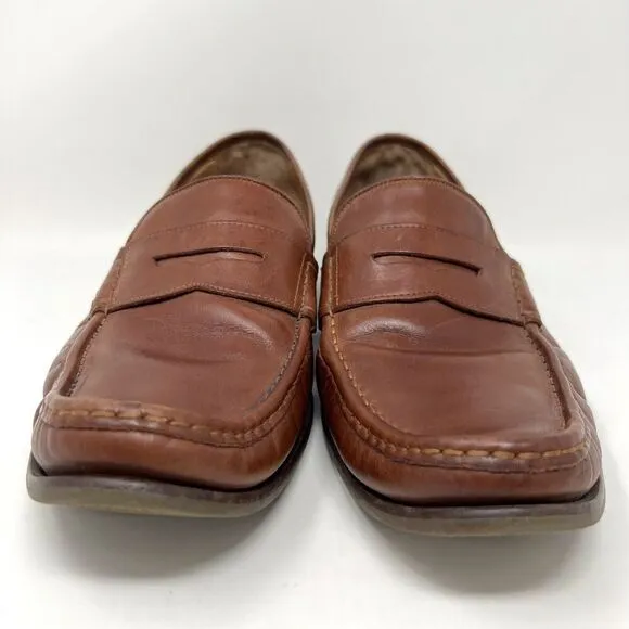 Cole Haan Grand OS Aiden British Tan C22771 Penny Loafers Shoes Men’s Size 14