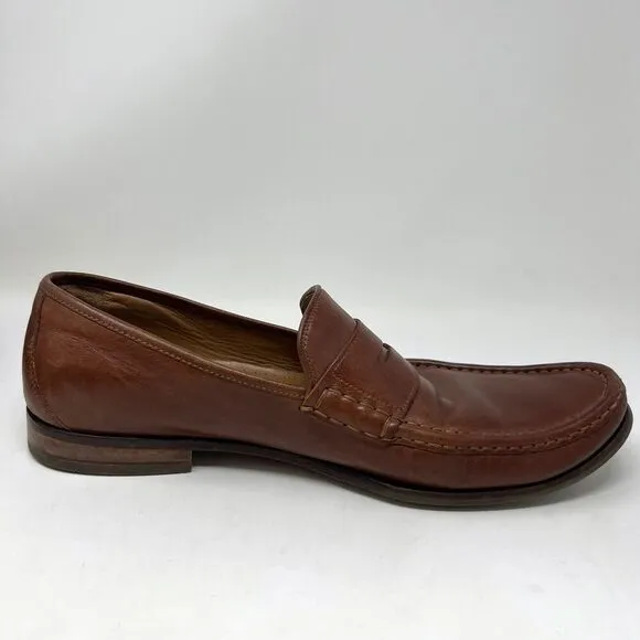 Cole Haan Grand OS Aiden British Tan C22771 Penny Loafers Shoes Men’s Size 14