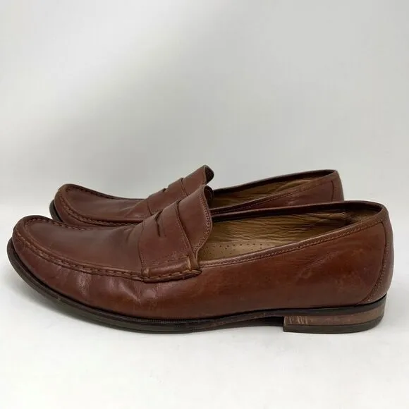 Cole Haan Grand OS Aiden British Tan C22771 Penny Loafers Shoes Men’s Size 14