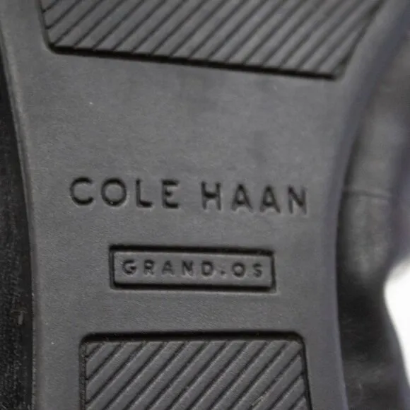 Cole Haan Grand OS Tali Flex Black Leather Bow Ballet Flats Womens Shoes Size 7