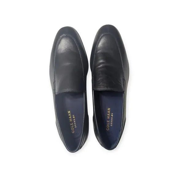 Cole Haan Jay Grand 2 Gore Loafer Shoe Men Black Size 9M C25077