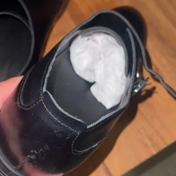 Cole Haan Leather Monk Strap Dress Shoes