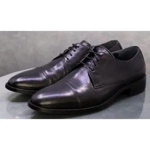 Cole Haan Lenox Hill $140 Men's Cap Toe Dress Shoes Size 11 Leather Black C11630