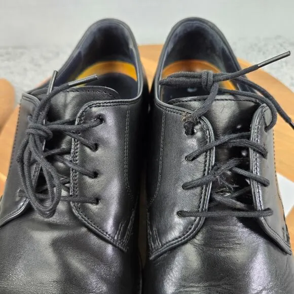 Cole Haan Lenox Hill Black Leather Cap Toe Oxford Dress Shoes Mens 11.5 M C11630