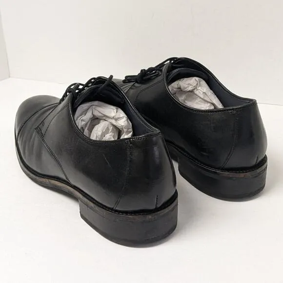 Cole Haan Lenox Hill Cap Toe Oxford, Black, Mens 10.5 M