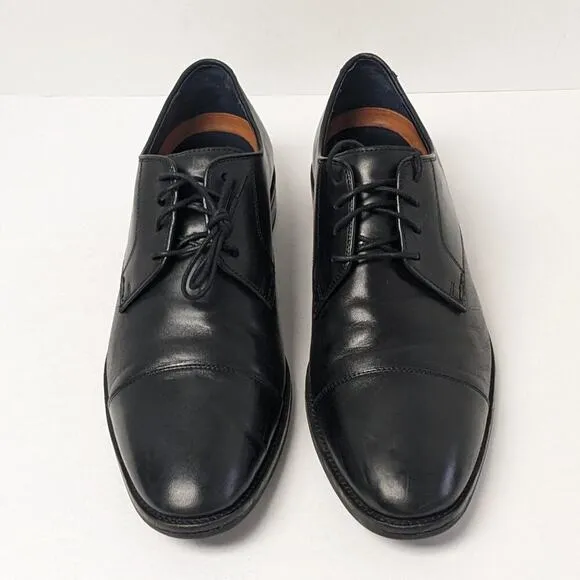 Cole Haan Lenox Hill Cap Toe Oxford, Black, Mens 10.5 M