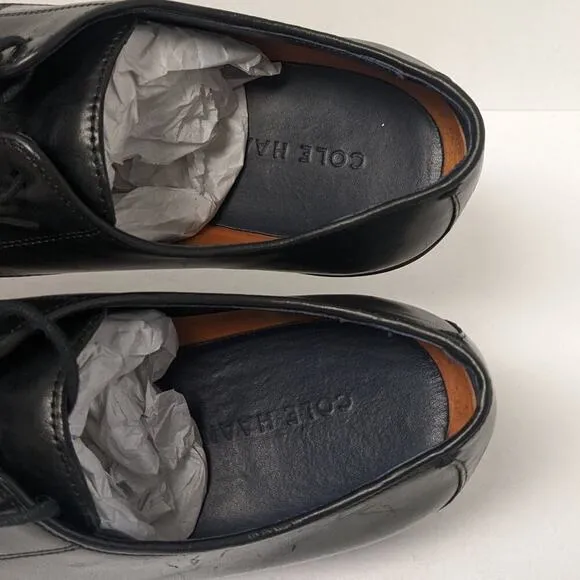 Cole Haan Lenox Hill Cap Toe Oxford, Black, Mens 10.5 M